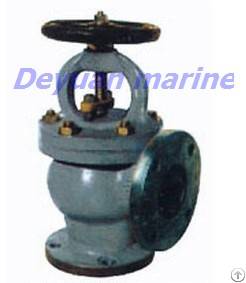 Marine Cast Steel Flanged Angle Stop Valves