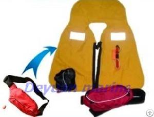 Marine Inflatable Life Jacket