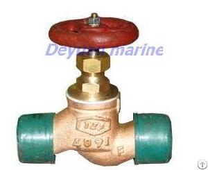 marine pressure bronze male threaded stop check valve