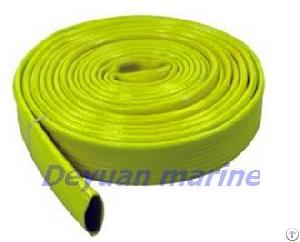 Single Jacket Tpe / Tpr Lining Fire Hose