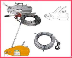 Wire Rope Pulling Hoist Application And Structure