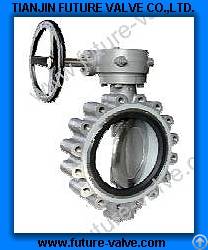 cast steel lug butterfly valve