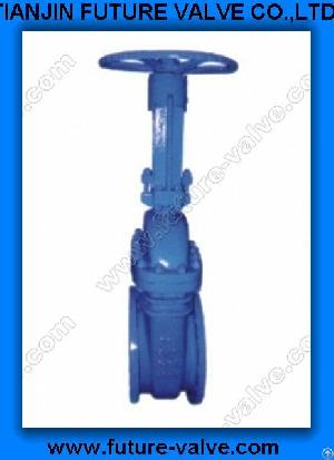 Din F4 Series Rising Stem Gate Valves