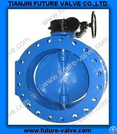Double Flanged Long Type Butterfly Valve