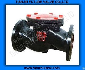 Gost Cast Iron Flanged Lift Check / Non-return Valve