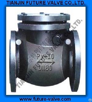 Gost Cast Iron Flanged Swing Check Valve / Non-return Valve