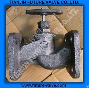 Gost Pn16 Square Flanged End Globe / Stop Valve