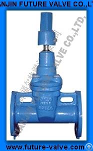 non rising stem resilient seated gate valves din3352 f5