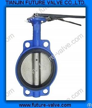 Pn 10 / 16 Wafer Type Butterfly Valves