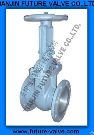 pn16 gost cast steel metal sealing gate valve