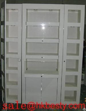 wall cabinets glass showcase lighting store furniture