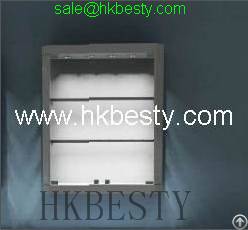 Fancy And Beautiful Wall Hanging Glass Cabinet With High Power Led Lights