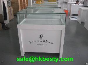 Glass Wooden Jewelry Counter Display Showcase With Best Quality