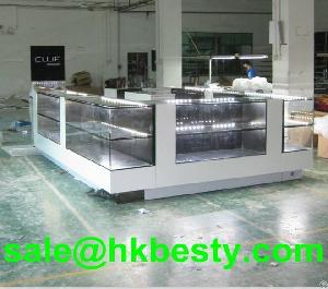 High Power Led Lights Jewelry Kiosk Display And Shop Design