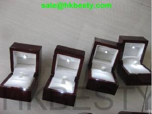 High Quality Led Light Jewelry Display Box For Ring