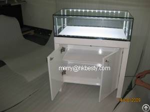 jewellery display case glossy finish