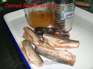 Wts Canned Mackerel In Brine, Canned Mackerel In Natural Oil