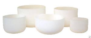 Frosted Quartz Crystal Singing Bowl Best Price