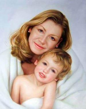 Painting From Photo, Custom Portrait From Photo, Family Portrait