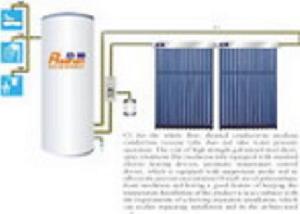 Split Pressurized Solar Water Heater