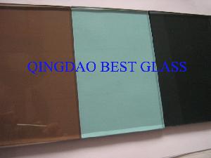 tinted float glass