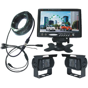 trailer reversing camera system 7 tft lcd monitor cctv