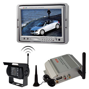 wireless rear view system camera 7 tft monitor