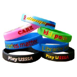 silicone rubber wristband