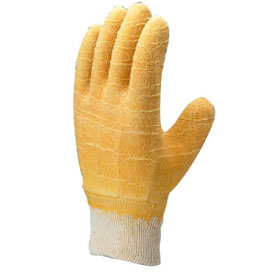 Natural Rubber Coated Work Gloves Rough Finish Ma-3116