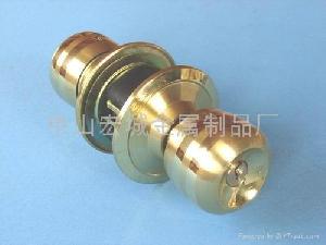 lockset brass key iron