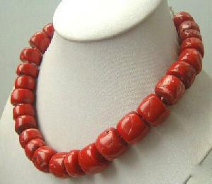 Tibet Handmade Red Coral Necklace