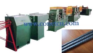 cold rolled steel wire ribbing line