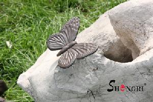 cast iron butterfly figurine