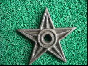 Cast Iron Star Decoration