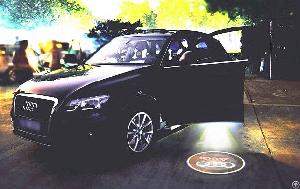 mini led ghost shadow lights car 3d logo laser door 2013