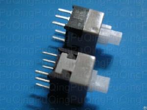 8.5mm X 8.5mm Push Micro Switch Self Lock On / Off Button