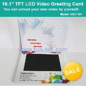 10 1 lcd video brochure mini advertising player mailer 2gb flash 1080p hd vgc 101