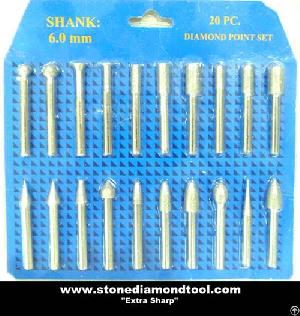 Electroplated Carving Bits For Stone