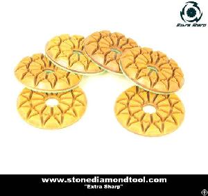 velcro backed resin bond floor polishing pads