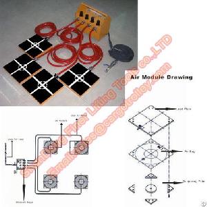 heavy duty air caster rigging systems instruction