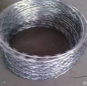 dipped galvanized razor wire