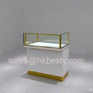 luxury jewelry display showcase power led light store