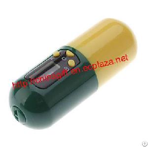 portable lcd capsule medicine reminder pill timer