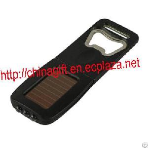 Solar Led Flashlight Bottle Opener