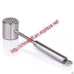 stainless steel food meat tenderizer pounder hammer