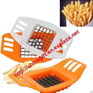 Stainless Steel French Fry Potato Chip Cutter Slicer