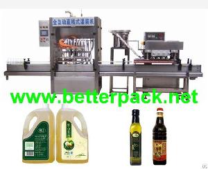 liquid bottling machine capping