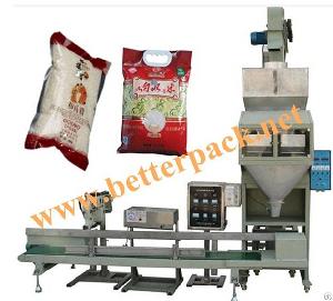 rice bagging machine granular packing system line