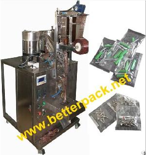 Automatic Screw Counting Packaging Machine / Bolts And Nuts Counting Packing Machine