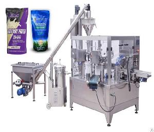 Automatic Whey Protein Powder Milk Powder Auger Filling Sealing Machine